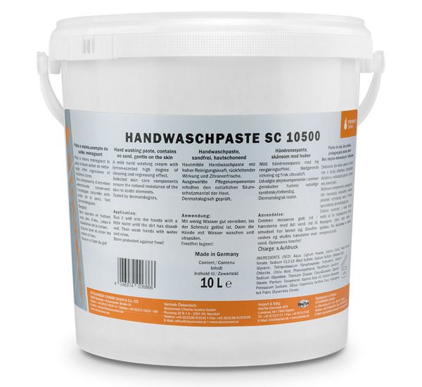 Pâte à laver les mains - HANDWASCHPASTE 10 L