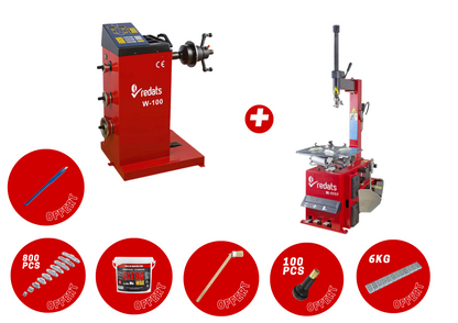 Démonte-pneu + Equilibreuse / PACK BASIC + kit de démarrage !